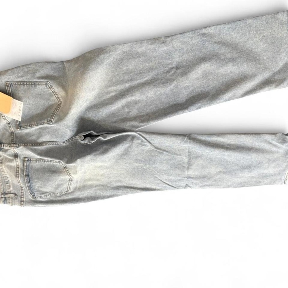 Y2K light wash fitted jeans 💿✨ super flattering plus size XXL denim - Picture 5 of 8